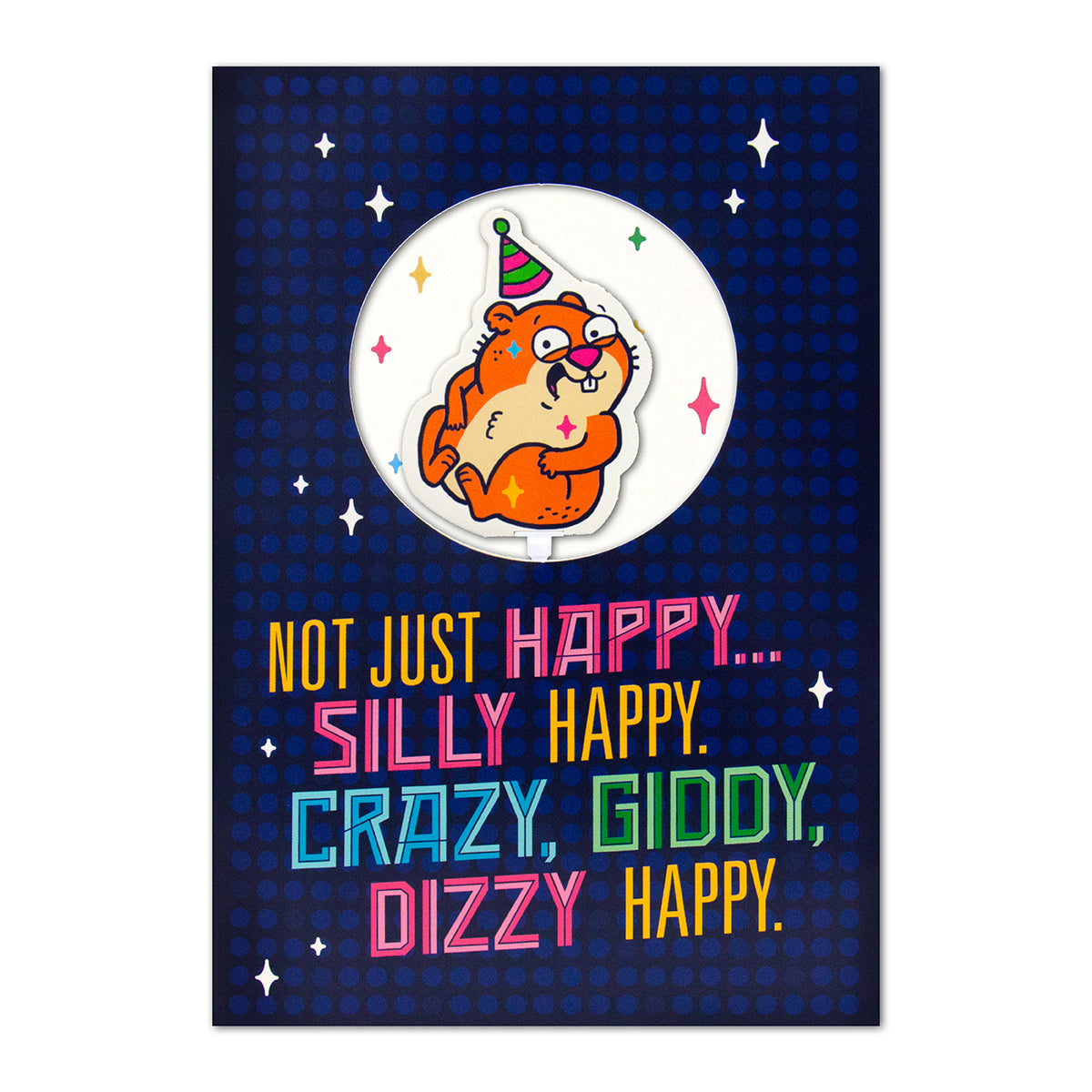 Hallmark Interactive Sound Card - Spinning Hamster