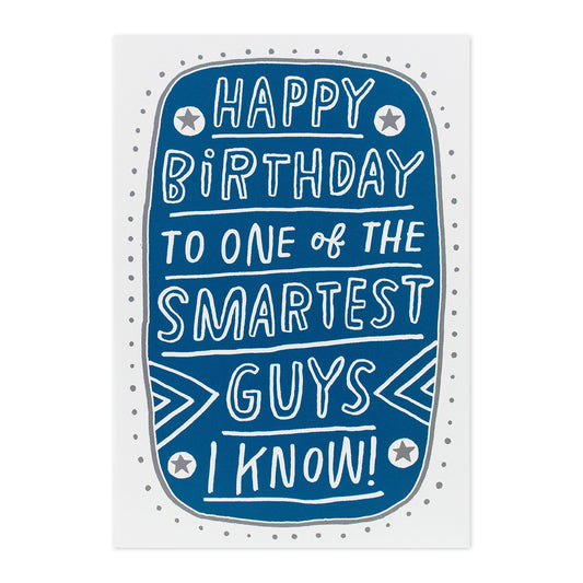 Hallmark Shoebox Birthday Card - Smartest Guy