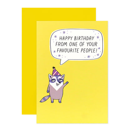 Hallmark Shoebox Birthday Card - Favourite People