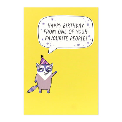 Hallmark Shoebox Birthday Card - Favourite People