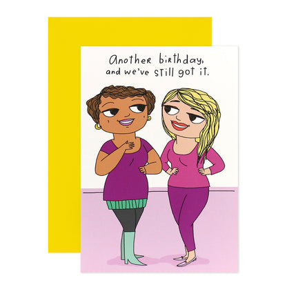 Shoebox Birthday Card - We've Still Got It!