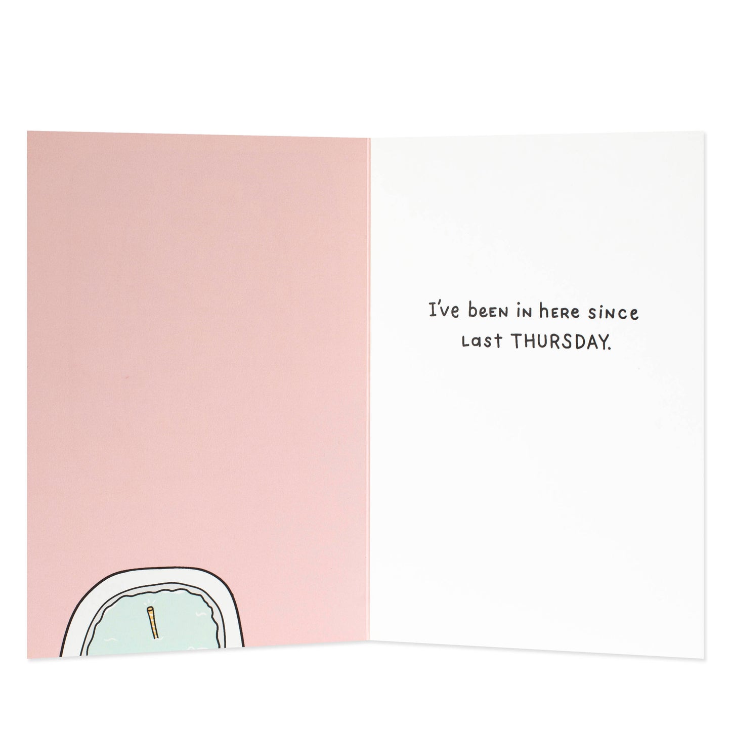 Hallmark Shoebox Greeting Card - Hot Bath