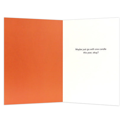 Hallmark Shoebox Birthday Card - One Candle