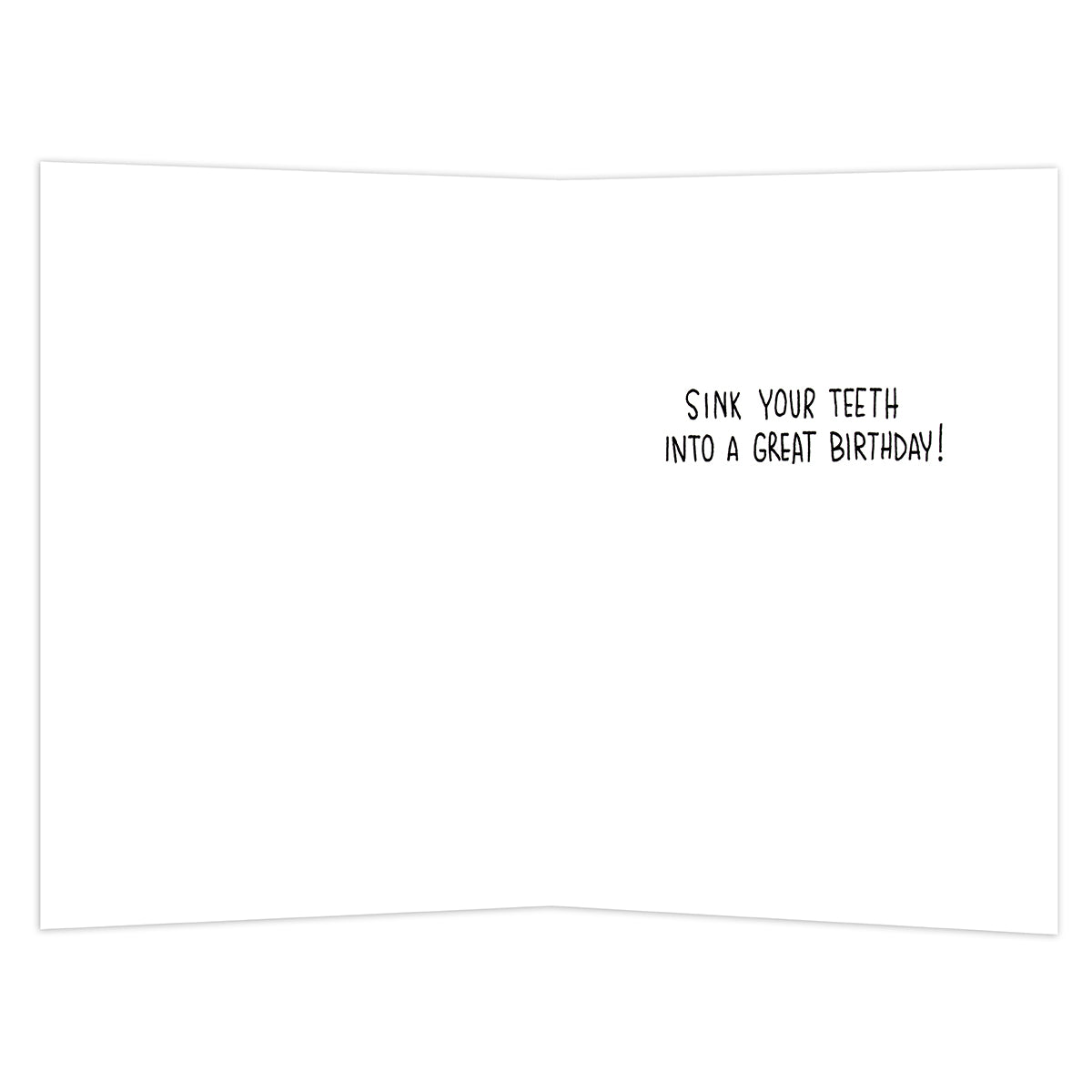 Hallmark Shoebox Birthday Card - Sink Your Teeth In