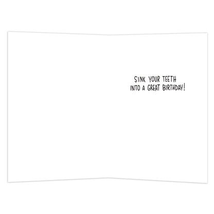 Hallmark Shoebox Birthday Card - Sink Your Teeth In