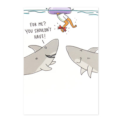 Hallmark Shoebox Birthday Card - Sink Your Teeth In