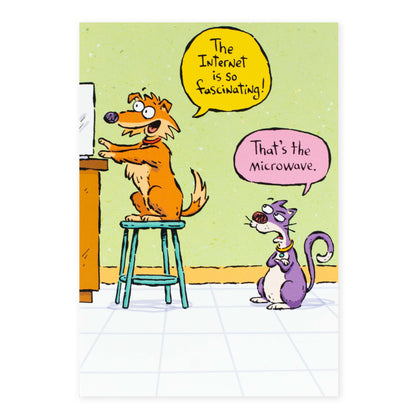 Hallmark Shoebox Birthday Card - Baffled-By-Technology Years