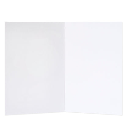 Hallmark Shoebox Greeting Card - Parenting & Parties, blank inside for personalised messages, flat lay view of the card.