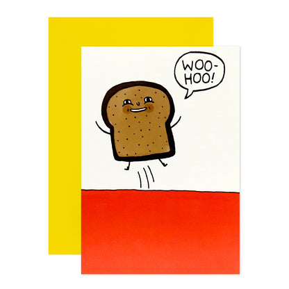 Hallmark Shoebox Greeting Card - Little Toast