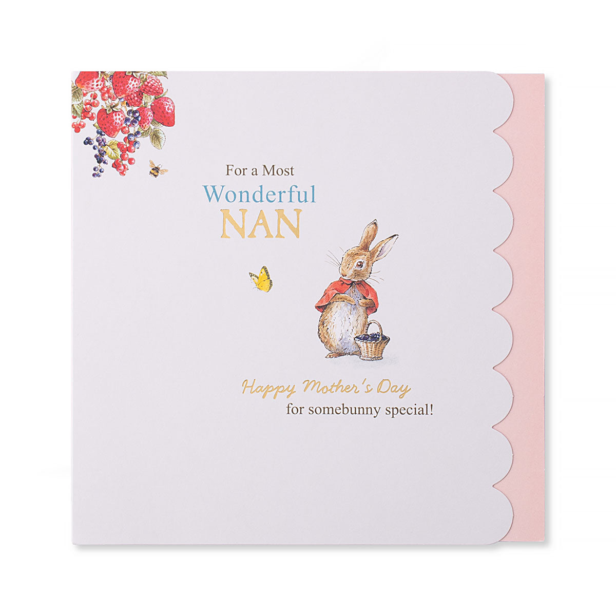 Hallmark Peter Rabbit Mother's Day Card - For A Most Wonderful Nan