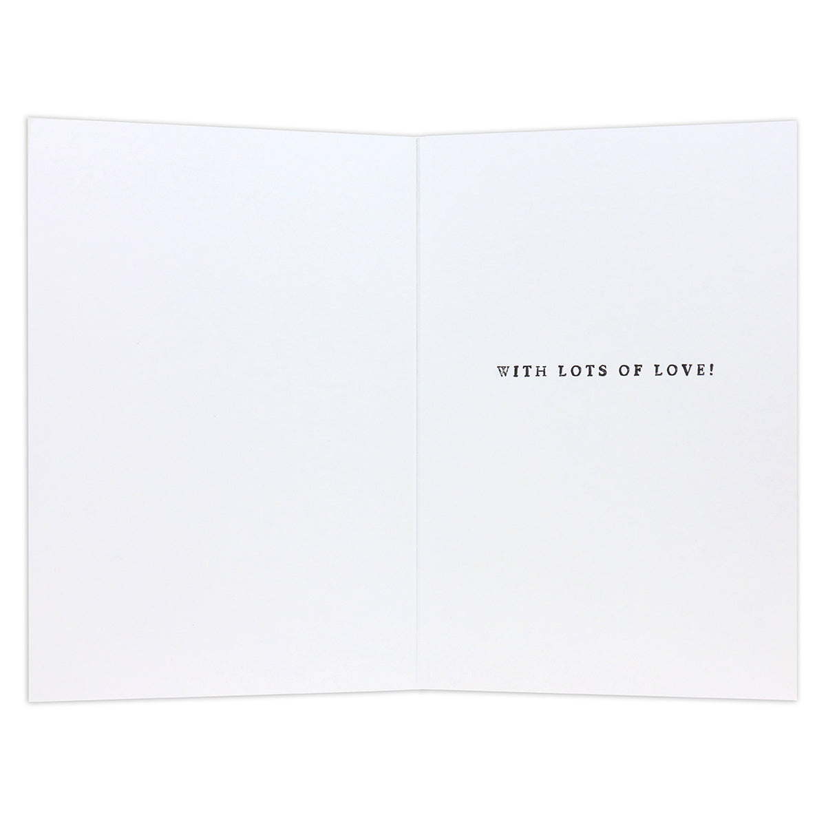 Connections from Hallmark Greeting Card For Mum - Least Embarrassing Parent, inside message, white background, features message in bold font.