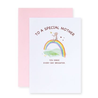 Hallmark Mother's Day Card - To a special Mother. You make every day brighter.