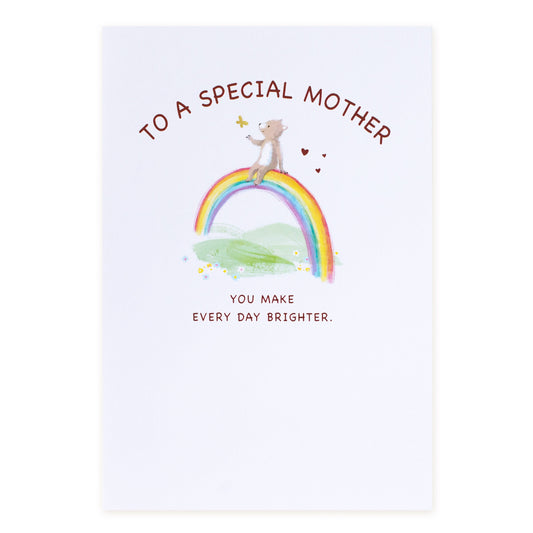 Hallmark Mother's Day Card - To a special Mother. You make every day brighter.