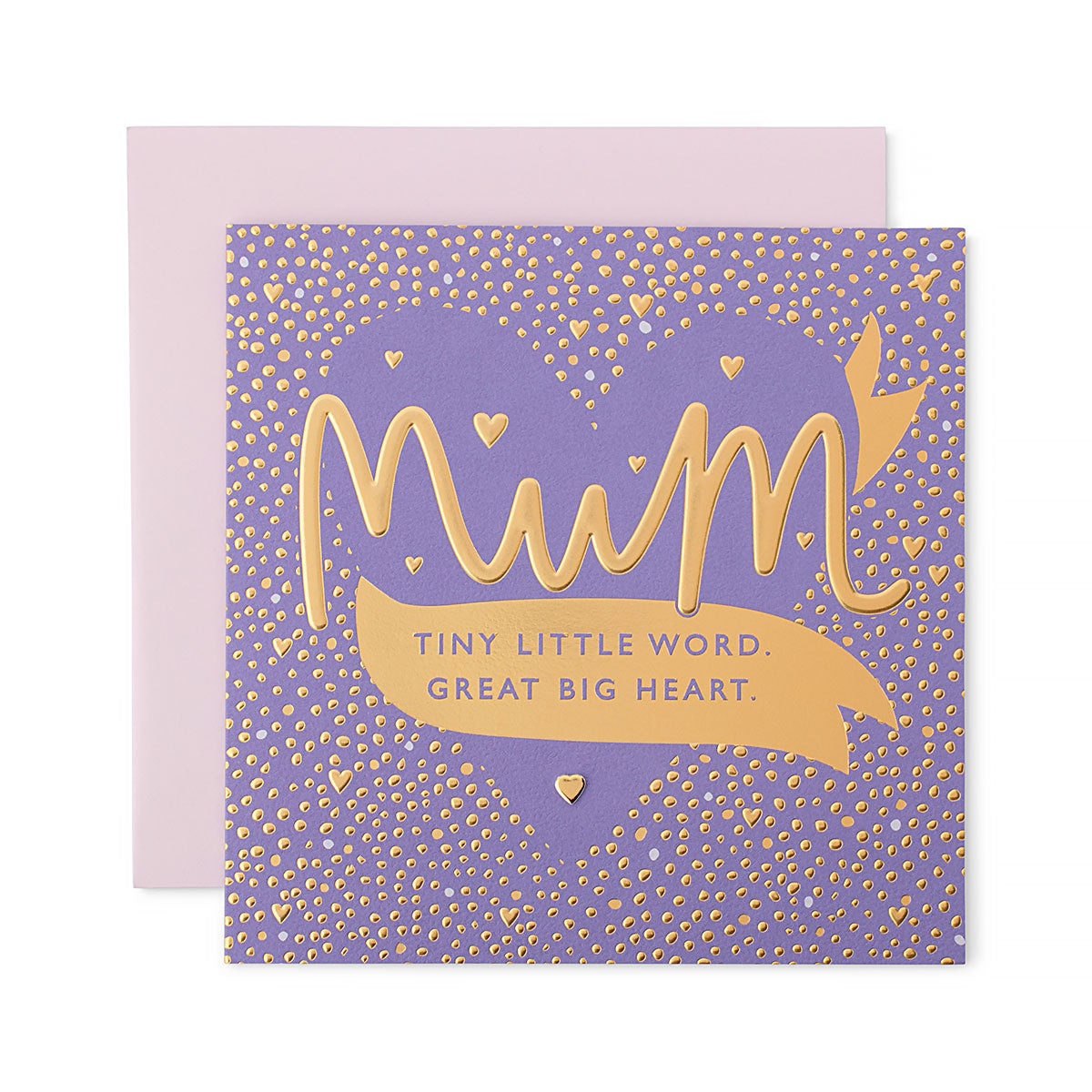 Hallmark Mother's Day Card - Tiny little word. Great big heart.