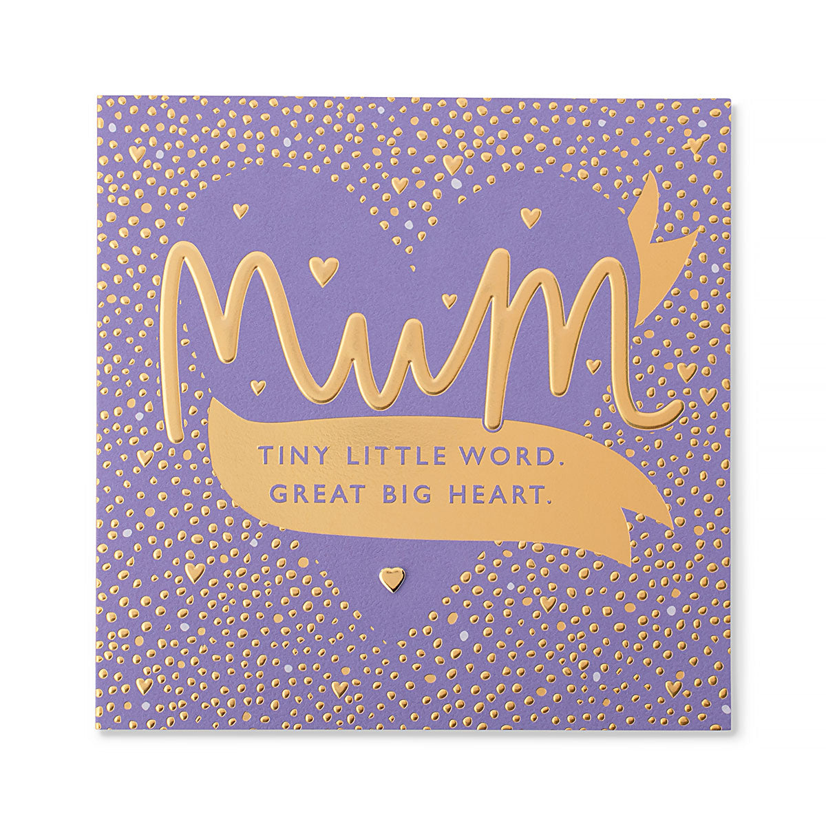 Hallmark Mother's Day Card - Tiny little word. Great big heart.