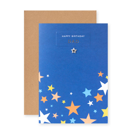 Hallmark Happy Birthday Card For Dad - Stars