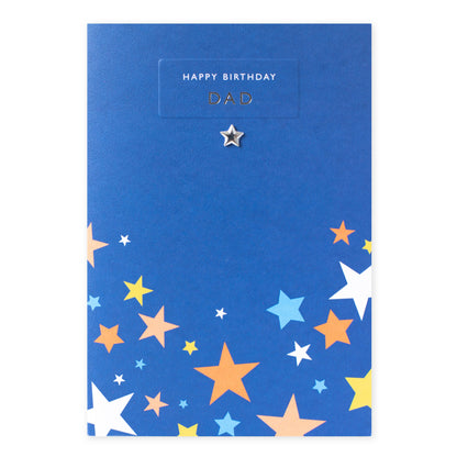 Hallmark Happy Birthday Card For Dad - Stars