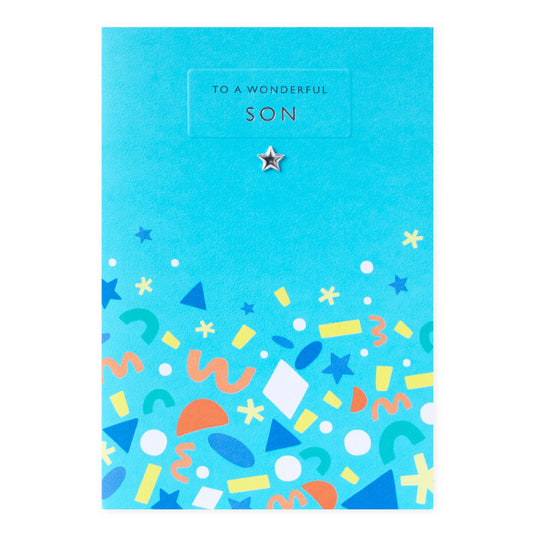 Hallmark Happy Birthday Card For Son - Confetti