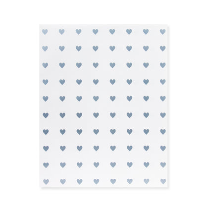 Hallmark Flat Wrapping Paper - Neon Hearts