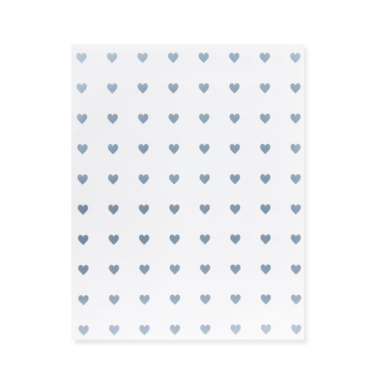 Hallmark Flat Wrapping Paper - Neon Hearts