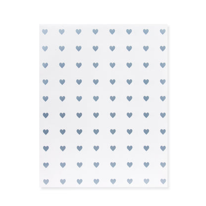 Hallmark Flat Wrapping Paper - Neon Hearts