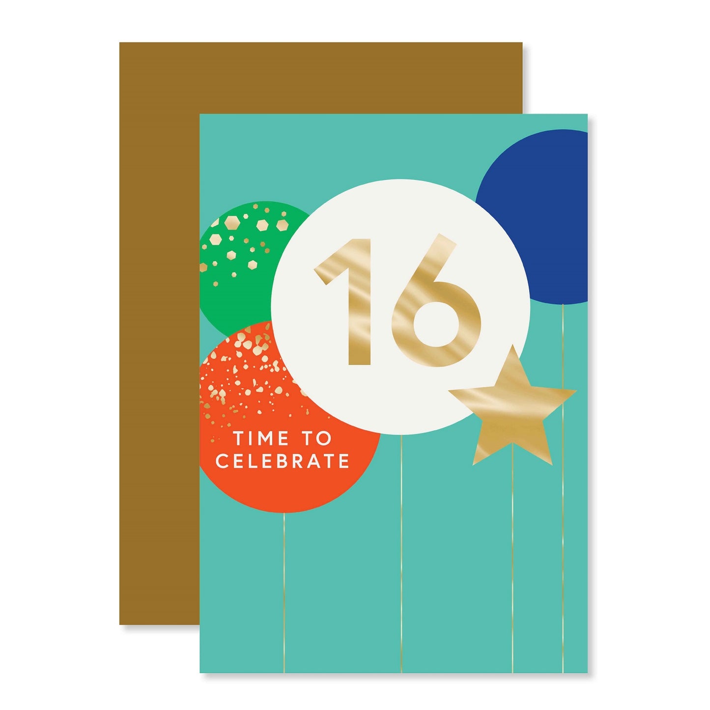 Connections from Hallmark 16th Birthday Card - Time to Celebrate