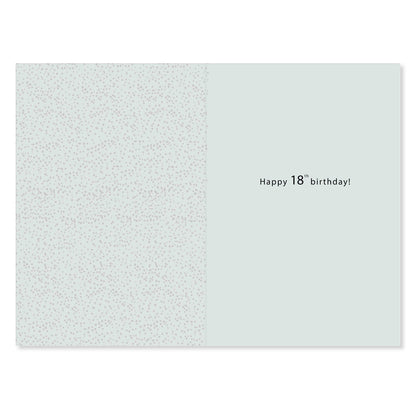 Connections from Hallmark 18th Birthday Card - 18