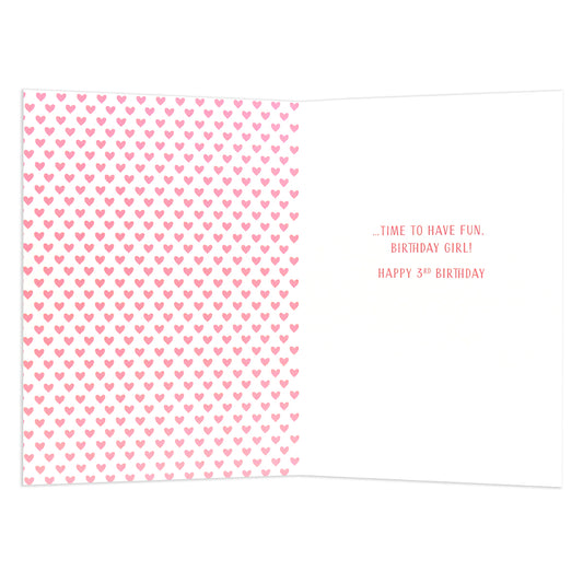 Connections from Hallmark 3rd Birthday Card - Mermaid, Fairy and Ballerina