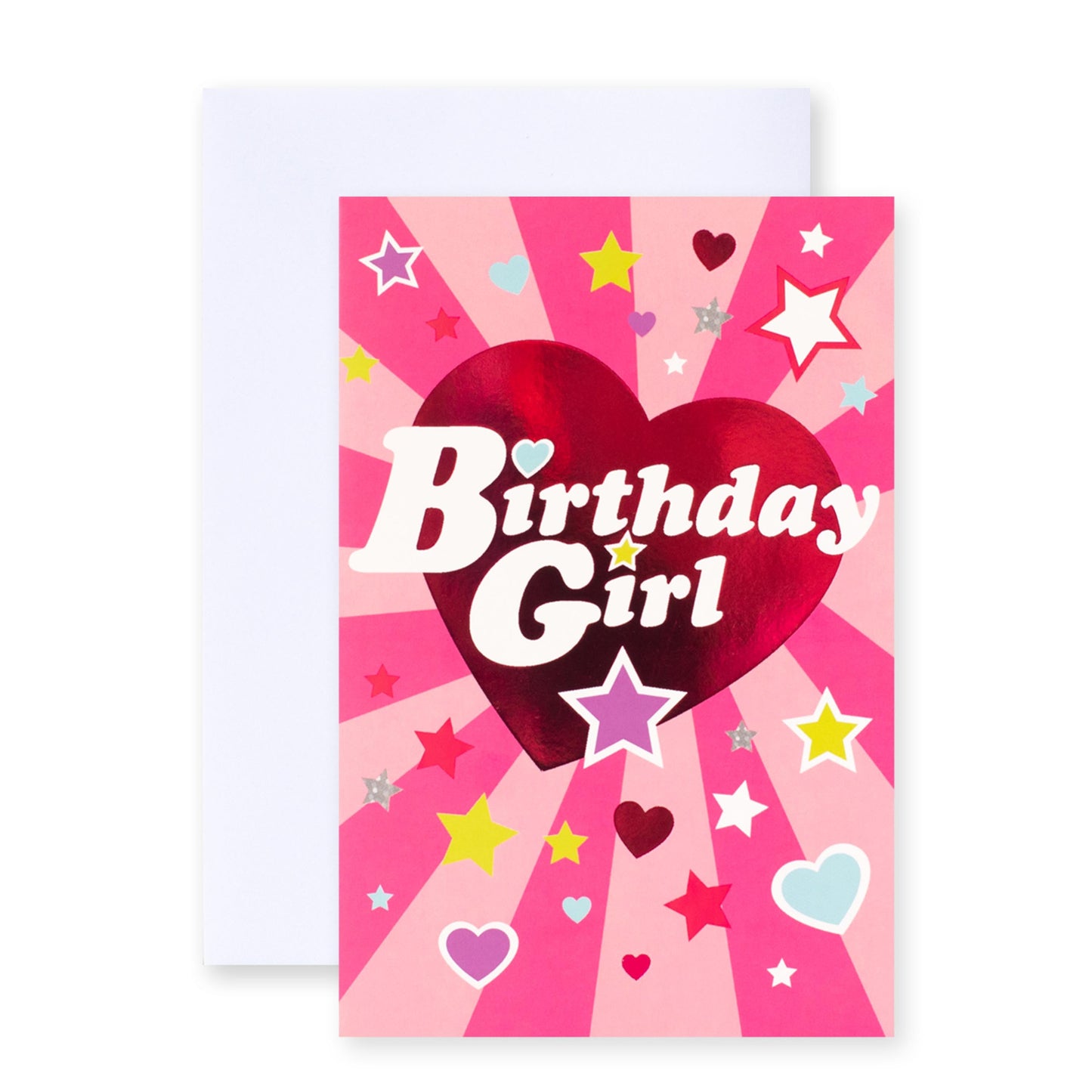 Hallmark Multipack of 12 Birthday Cards - 2 designs, Super Cat and Birthday Girl