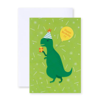 Hallmark Multipack of 12 Kids Birthday Cards - 2 designs, Birthday Shark and Birthday Dinosaur