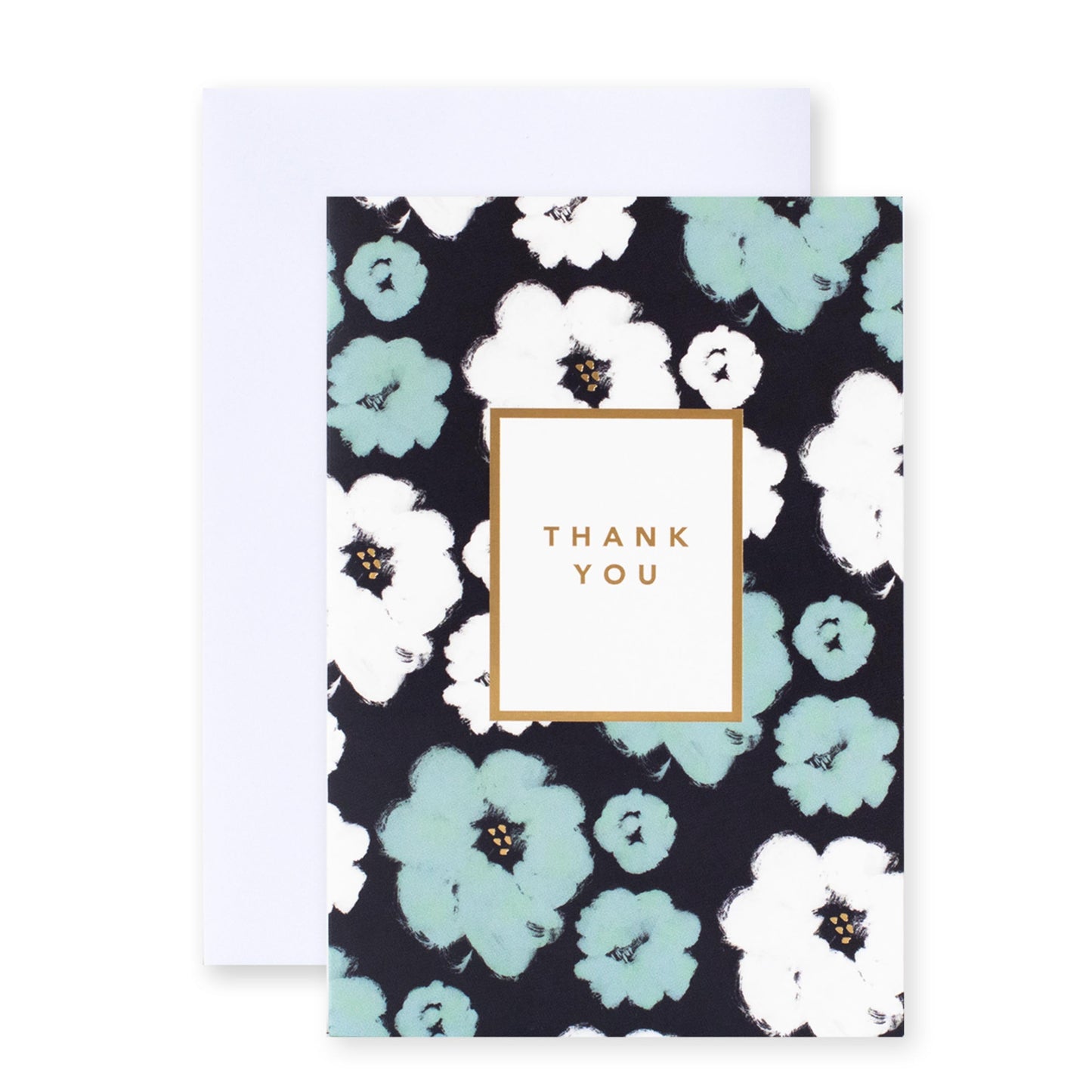 Hallmark Multipack of 12 Thank you Cards - 2 designs, Classic and Floral Thank You