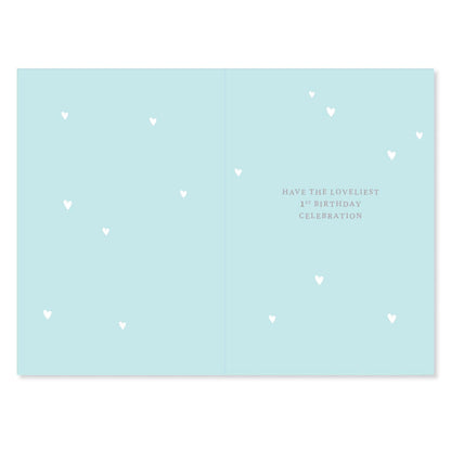 Connections from Hallmark Age 1 Birthday Card - Winnie the Pooh Birthday Boy