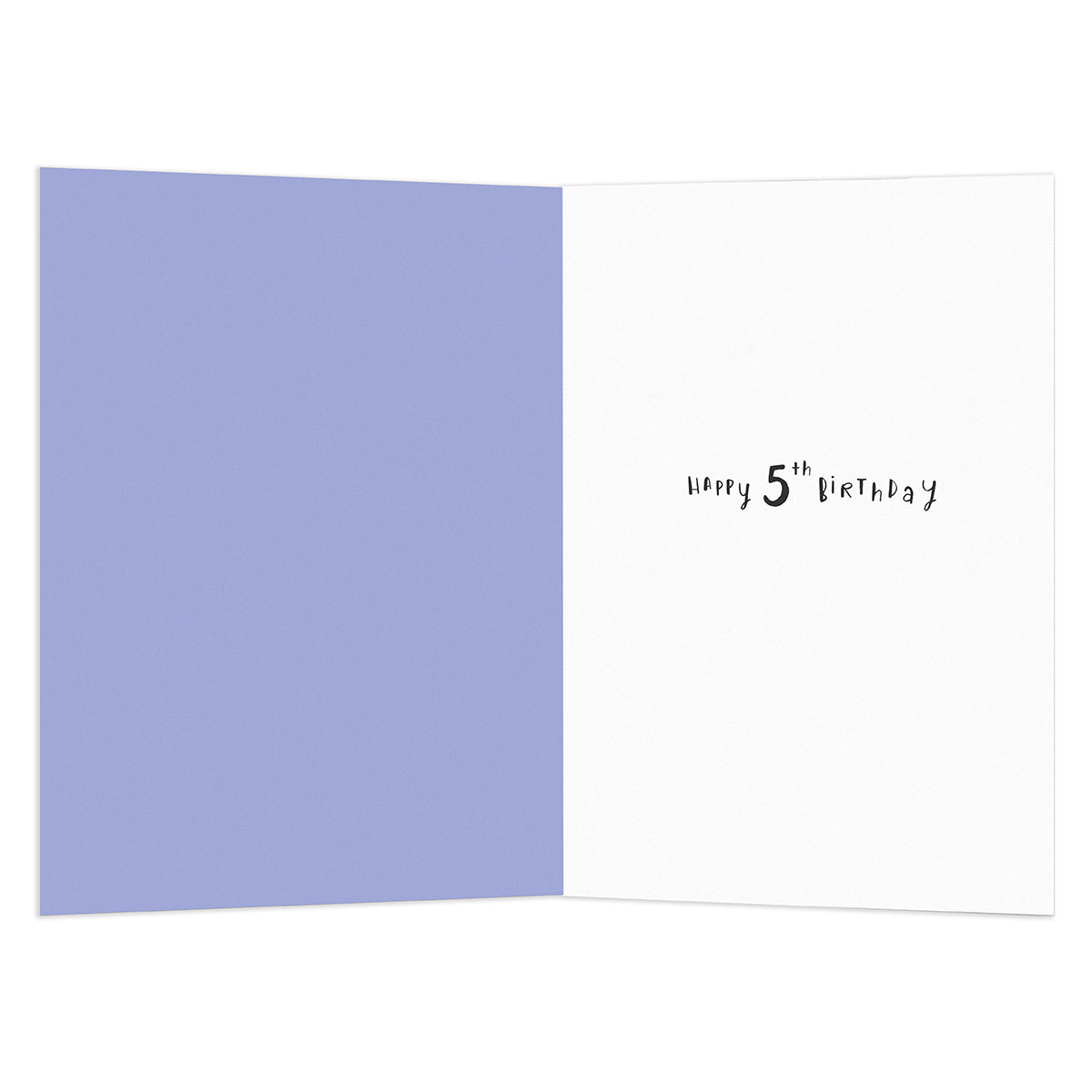 Connections from Hallmark 5th Birthday Card - Red Dinosaur