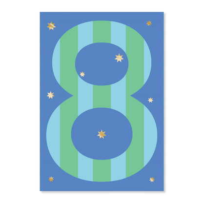 Connections from Hallmark Age 8 Birthday Card