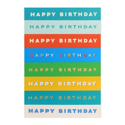 Connections from Hallmark Birthday Card - Repeat Happy Birthday