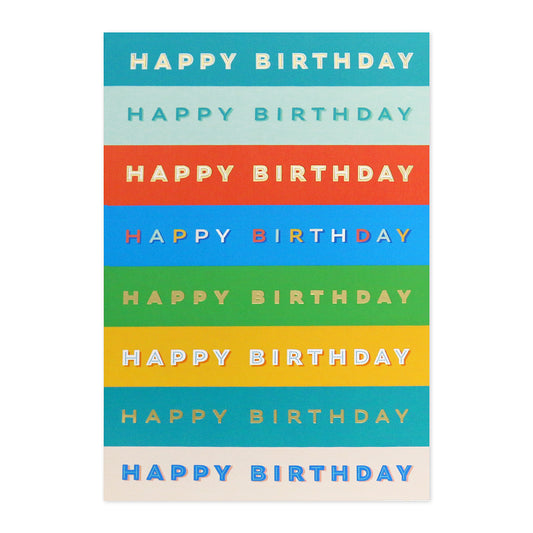 Connections from Hallmark Birthday Card - Repeat Happy Birthday