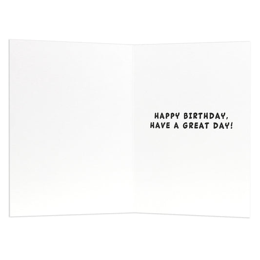 Connections from Hallmark Birthday Card - Aqua Birthday Boy