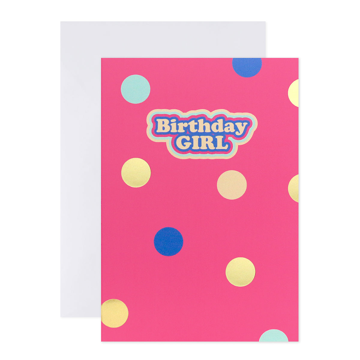 Connections from Hallmark Birthday Card - Pink Birthday Girl