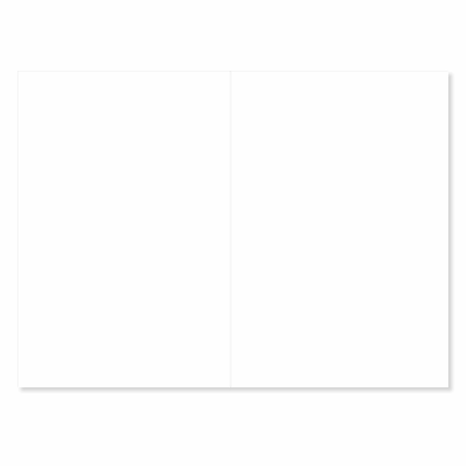 Connections from Hallmark Birthday Card - Birthdays are for being extra, interior view, blank white design for personalised messages.