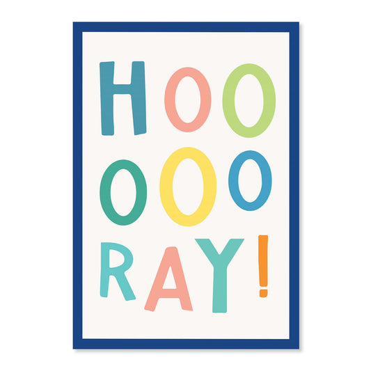 Connections from Hallmark Birthday Card - Hoooooray!