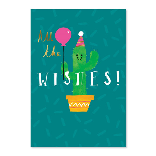 Connections from Hallmark Birthday Card - All the wishes!