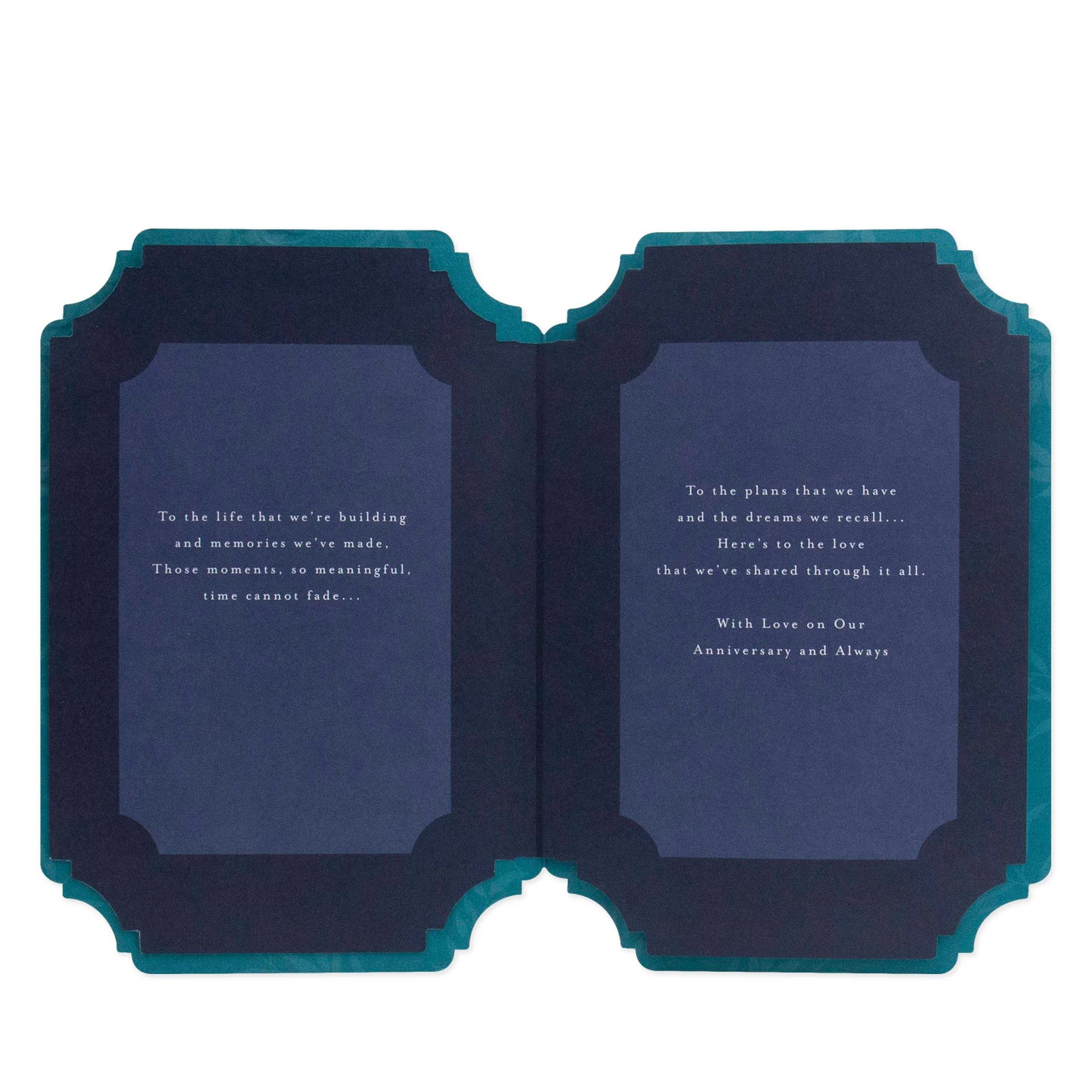 Celebrate your Husband on your Anniversary with this stunning card from Hallmark