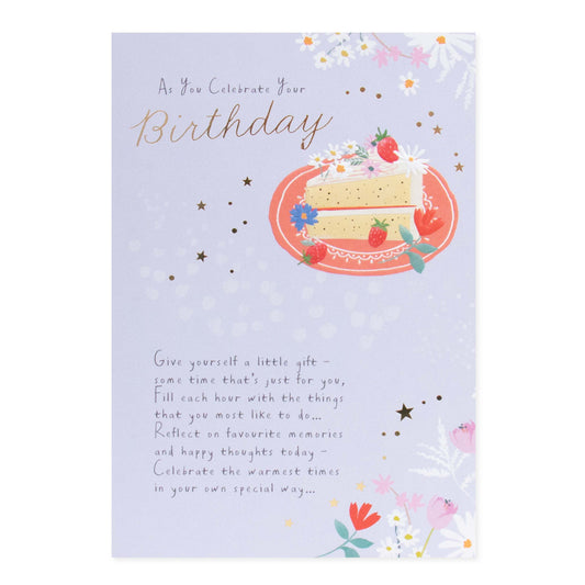 Hallmark Birthday Card - As You Celebrate Your Birthday