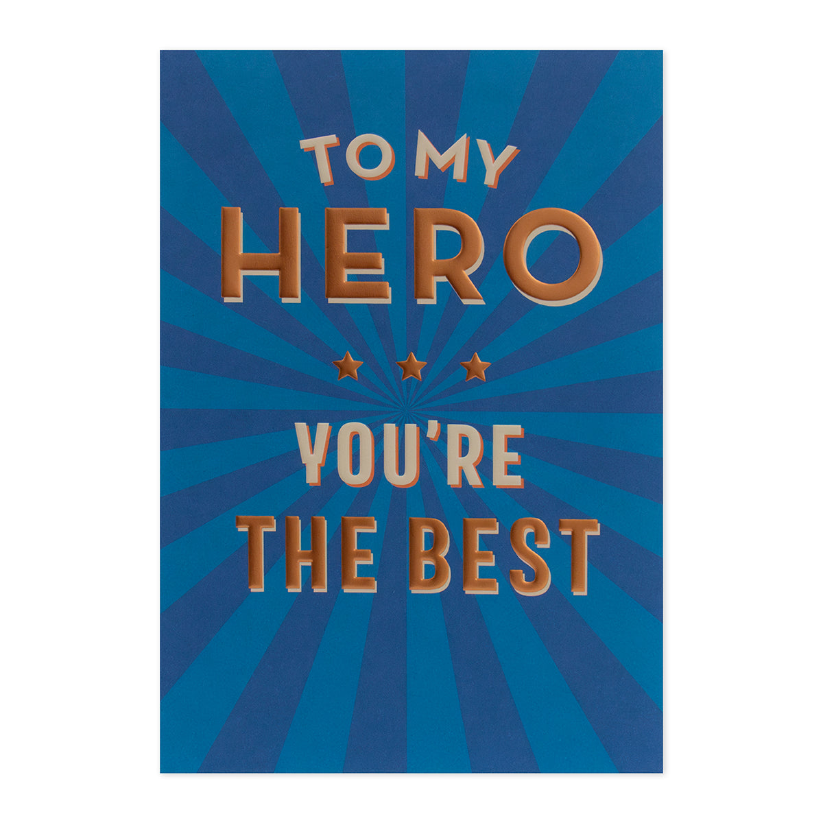 Hallmark Father's Day Card - To My Hero, You're The Best