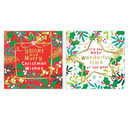 Hallmark Boxed Christmas Cards 10 Pack - Lovely Time