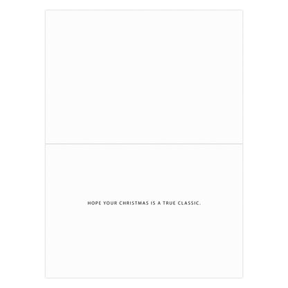 Hallmark Signature Boxed Christmas Cards 8 Pack - Nutcrackers interior design featuring the message ‘HOPE YOUR CHRISTMAS IS A TRUE CLASSIC’