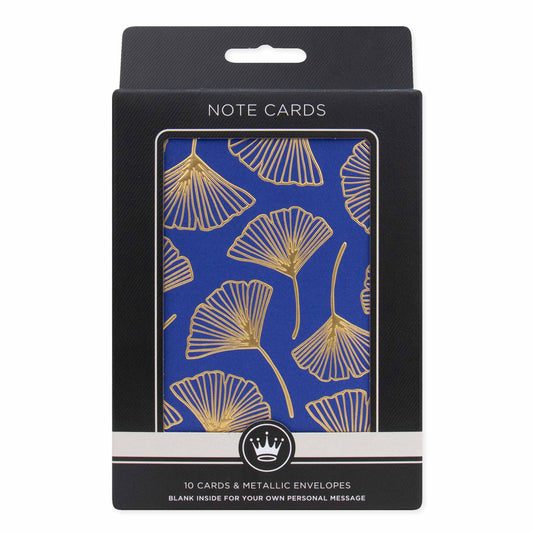 Hallmark Premium Note Cards - 10 Blank Cards and metallic envelopes - 2 designs