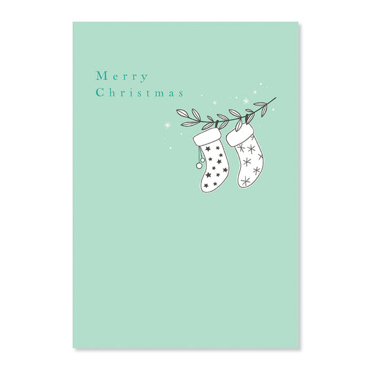Creative Publishing by Hallmark Christmas Card - Stockings