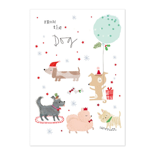 Hallmark Christmas Card - From the Dog