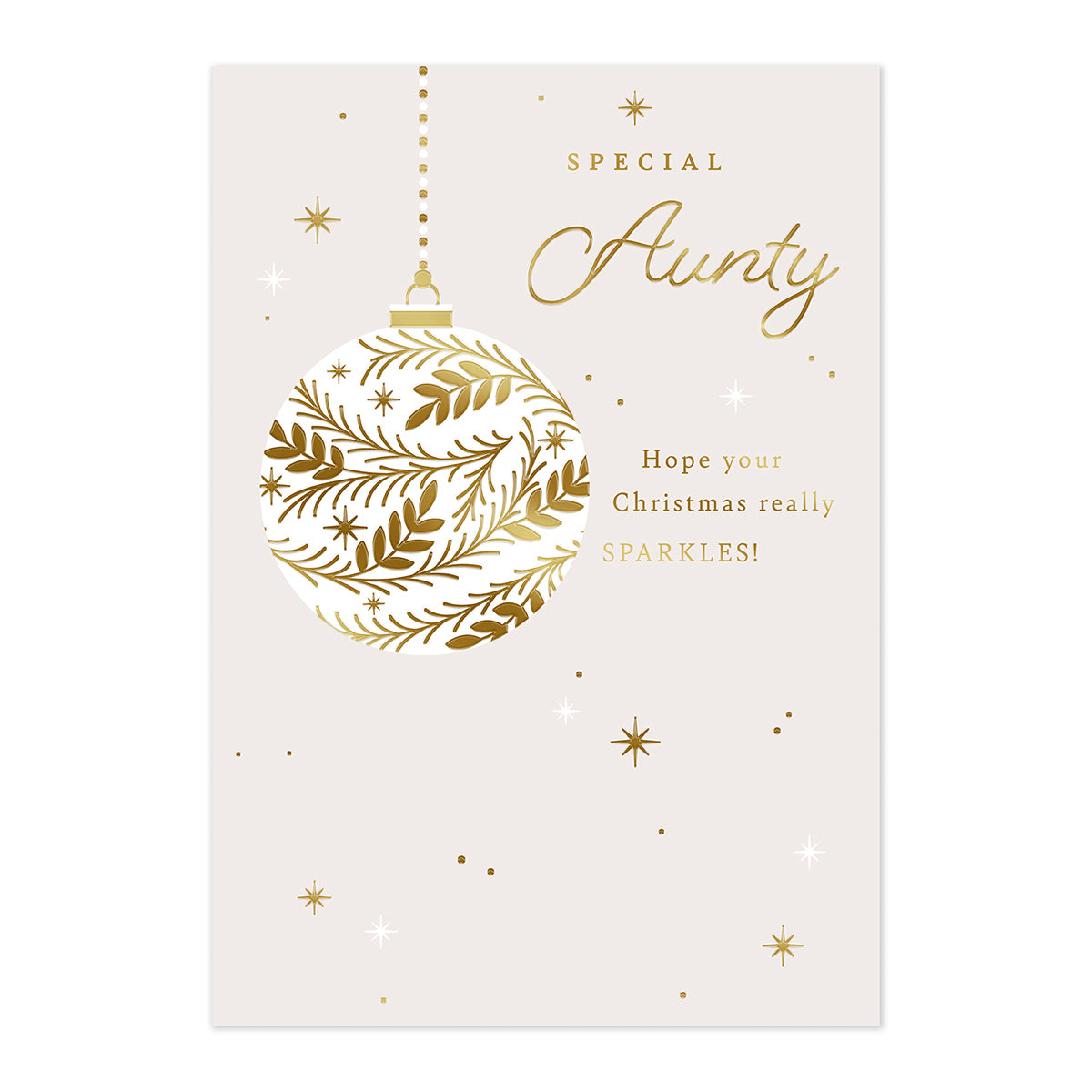 Hallmark Christmas Card - Special Aunty